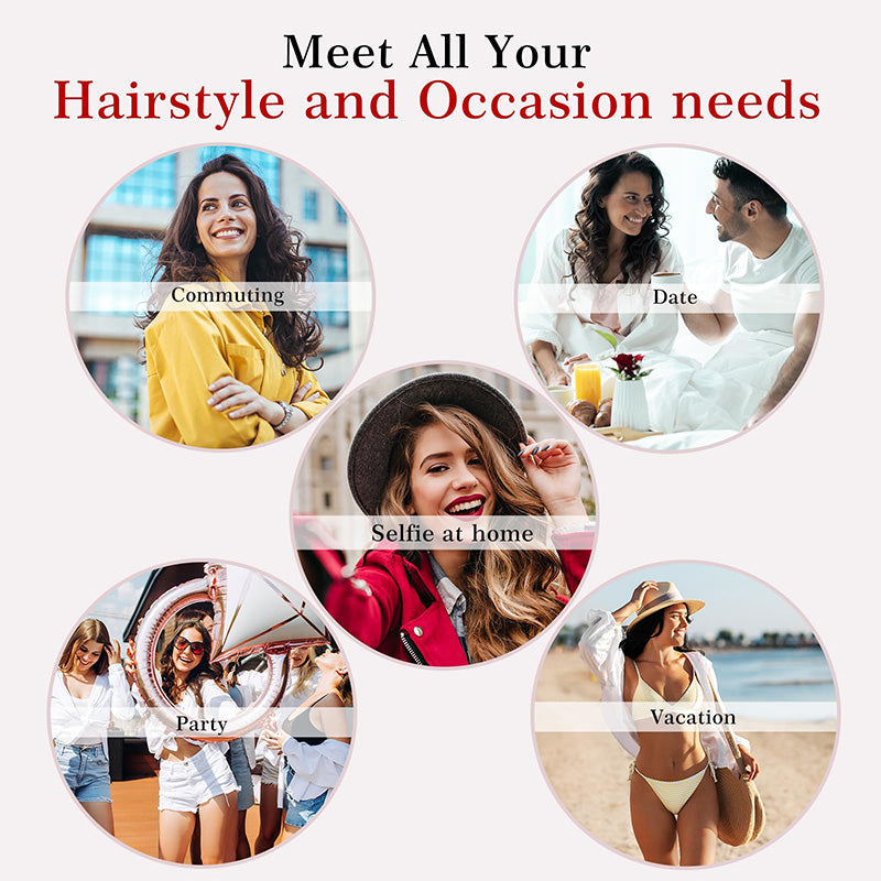 🎁 Промоция последен ден 50% ОТСТЪПКА🌟 Къдрица за коса с ултратънка вълна 3/8 инча