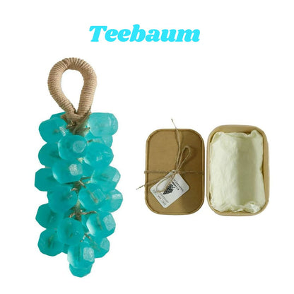 🔥Коледна оферта🔥Персонализирано, оригинално, ръчно изработено кристално гроздово сапунче, нежно почистващо сапунче